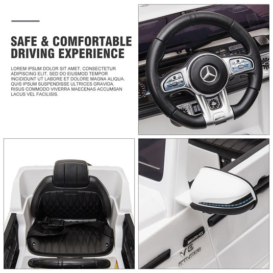 Licensed Mercedes Benz AMG Electric SUV Ride-On Car for Kids - 12V with Remote Control