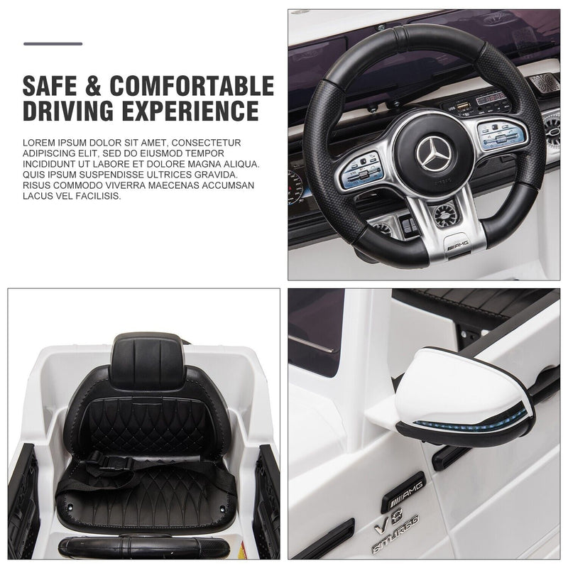 Load image into Gallery viewer, 12V Electric Mercedes Benz AMG SUV Ride-On Car for Kids with Remote Control
