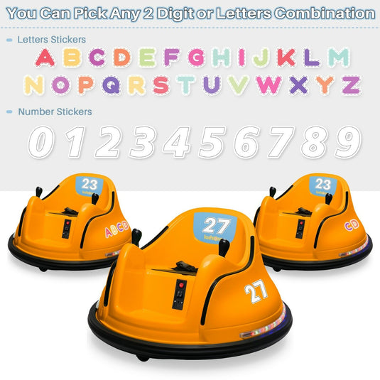 12V Electric Remote Control Bumper Car Ride-On Toy for Kids - New and Improved Version with Enhanced Safety Features