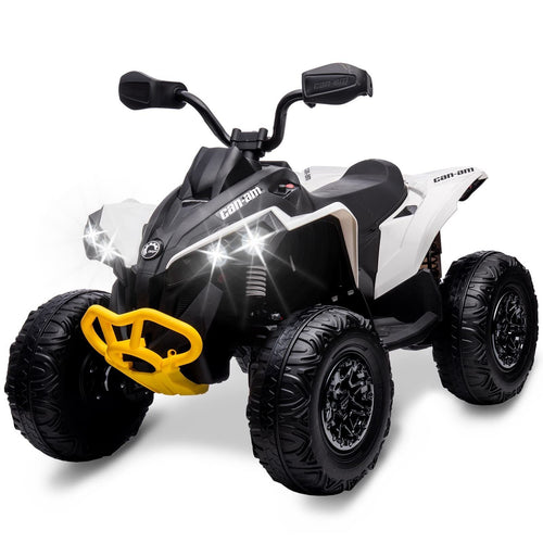 12V Electric Ride-On ATV for Kids with LED Lights and Music