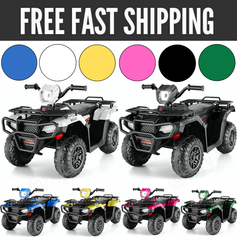 Load image into Gallery viewer, 12V Electric Ride-On ATV for Kids with USB/MP3, Perfect Gift for Ages 3-6
