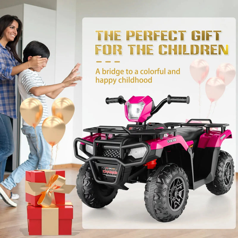 Load image into Gallery viewer, 12V Electric Ride-On ATV for Kids with USB/MP3, Perfect Gift for Ages 3-6
