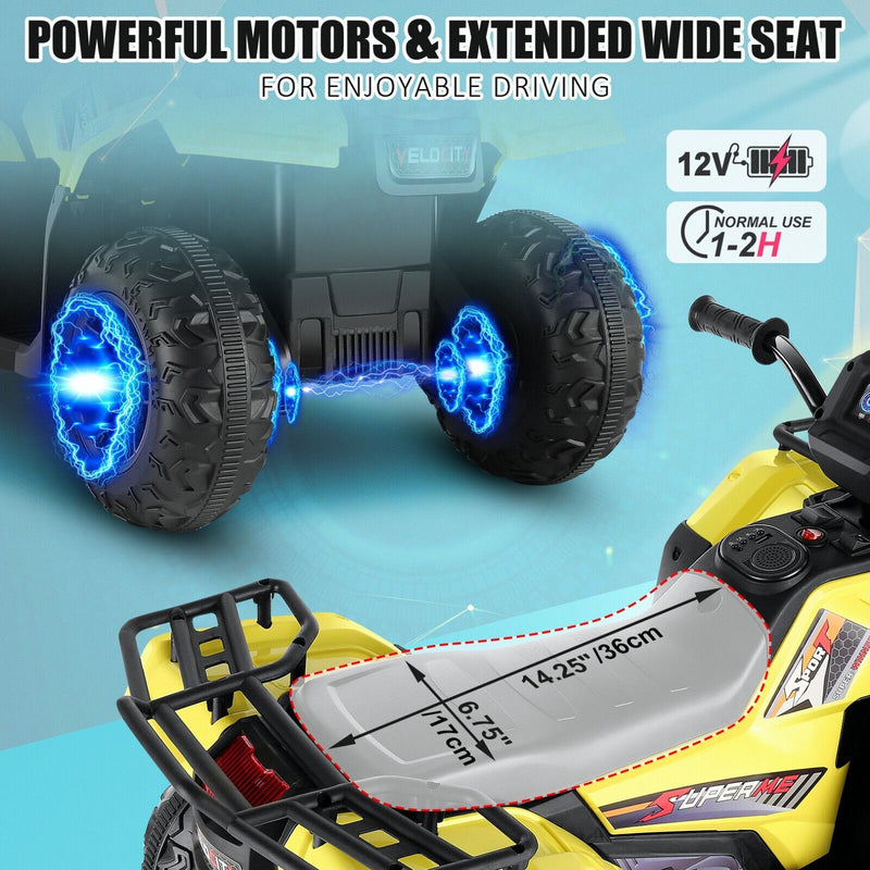 Load image into Gallery viewer, Electric ATV Ride-On Toy Car for Kids with USB/MP3, Suitable for Ages 3-6
