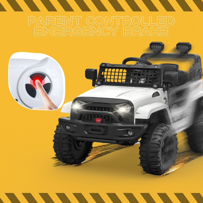 Load image into Gallery viewer, Rev Up the Fun: 12V Electric Truck for Kids with LED Lights and Spring Suspension
