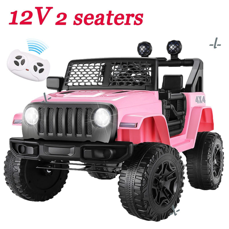 Load image into Gallery viewer, Electric Ride-On Car Truck Toy for Kids Ages 3-8 with Remote Control - 12V 4 Wheels

