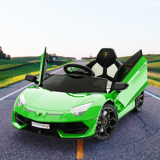 12V Electric Ride-On Car for Kids with Remote Control and LED Lights - Perfect Gift Toy