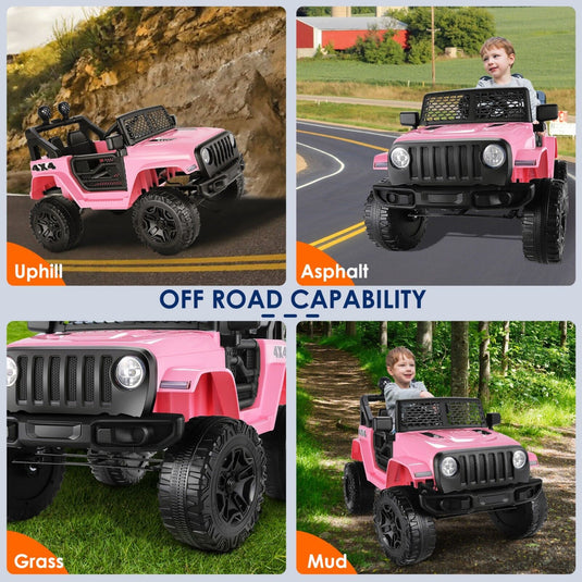 Electric Ride-On SUV for Kids Ages 3-6 with Remote Control