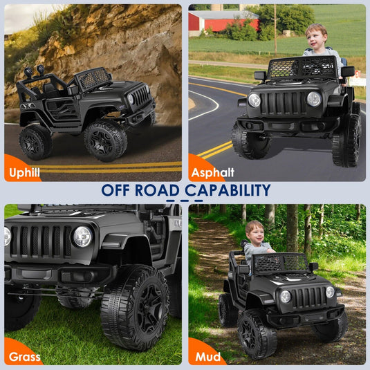 Electric Ride-On SUV for Kids Ages 3-6 with Remote Control