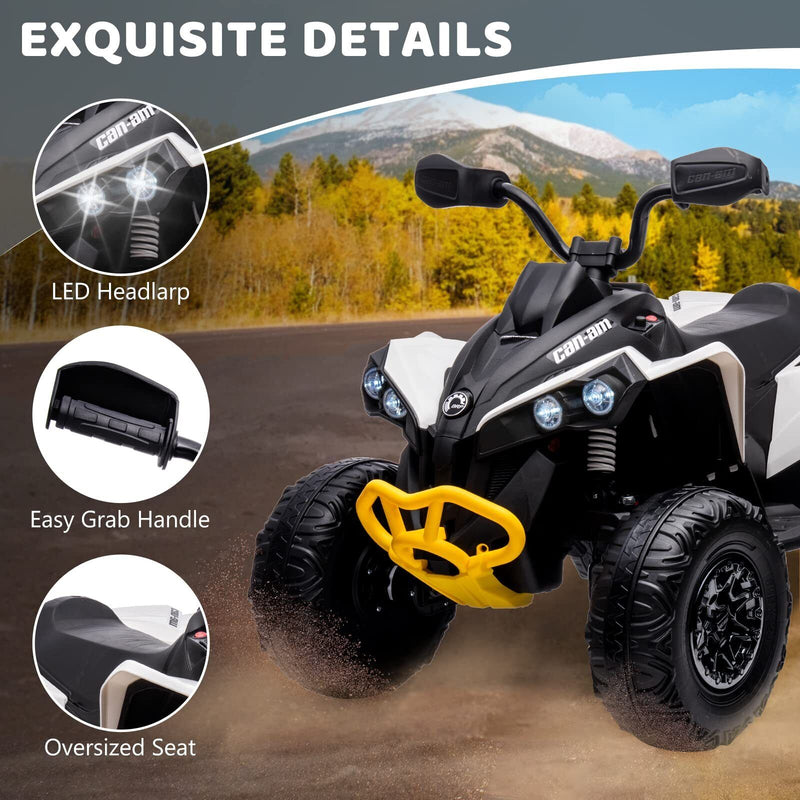 Load image into Gallery viewer, 12V Electric Ride-On Car for Kids with Remote Control, LED Lights, and Music
