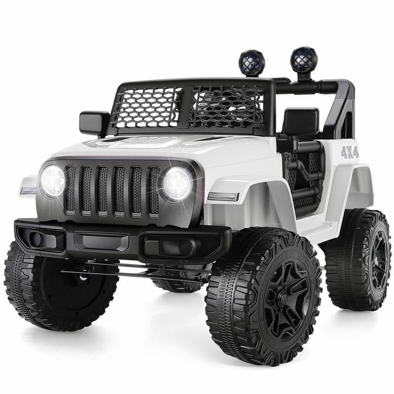 Load image into Gallery viewer, 12V Electric Ride-On Car Trucks for Kids with Remote Control, MP3 &amp; LED Lights
