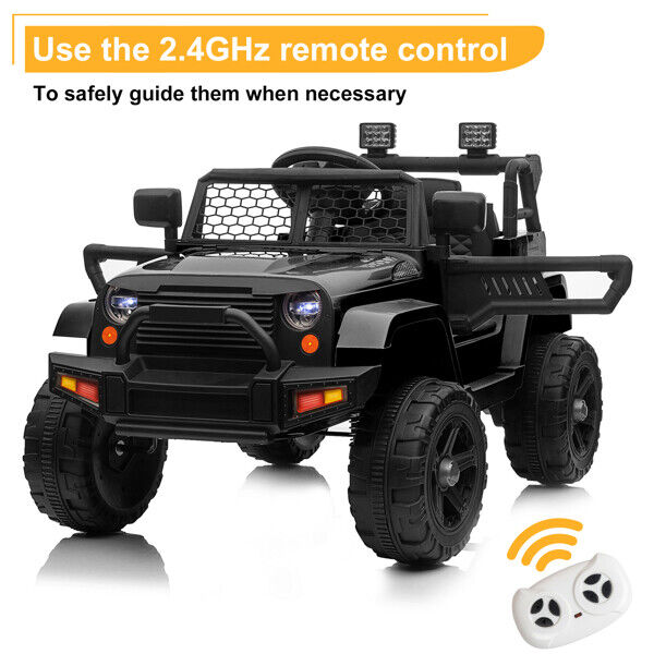 Load image into Gallery viewer, 12V Electric Ride On Jeep Toy Car for Kids with Remote Control - Perfect Gift for Children
