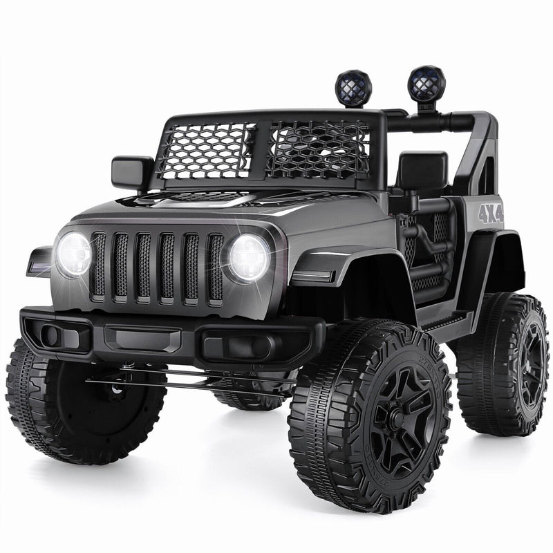 Load image into Gallery viewer, 3-Speed Electric Kids Ride On Car with Remote Control, USB Port, and LED Lights
