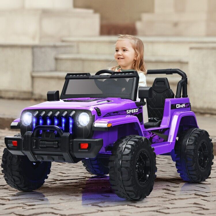 Load image into Gallery viewer, 12V Electric Ride On Jeep Toy Car with Remote Control for Kids

