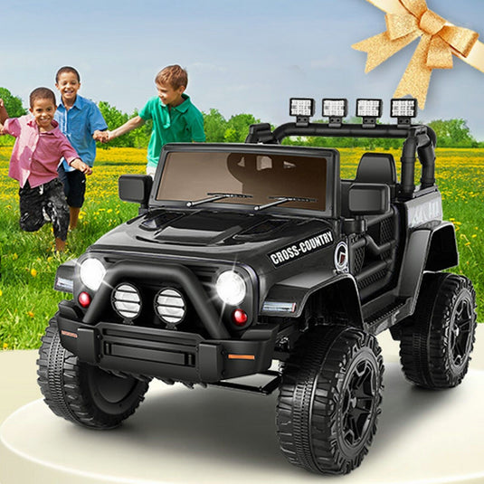 12V Battery Powered Electric Ride-On Truck for Kids with Remote Control - 60W Motor