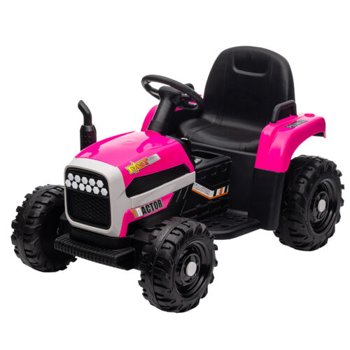 Load image into Gallery viewer, 12V Electric Ride On Toy Tractor with Trailer for Kids - Remote Controlled
