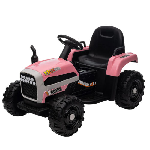 Load image into Gallery viewer, 12V Electric Ride On Toy Tractor with Trailer for Kids - Remote Controlled
