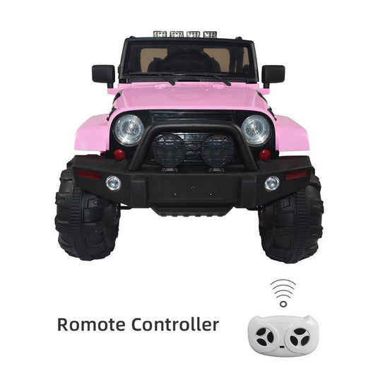 12V Electric Ride-On Truck for Kids with MP3, USB, and LED Lights - Available in 4 Colors!