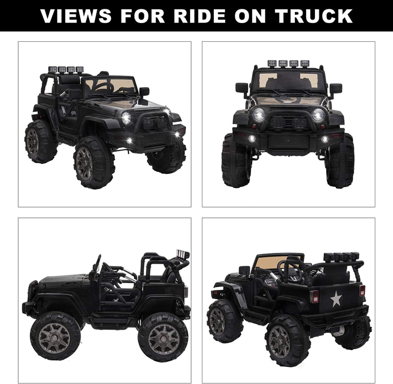 Load image into Gallery viewer, 12V Electric Ride-On Truck for Kids with Parental Remote Control
