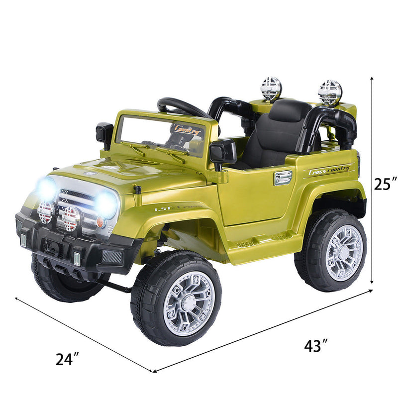 Load image into Gallery viewer, 12V Electric Ride-On Truck for Kids with RC Remote Control
