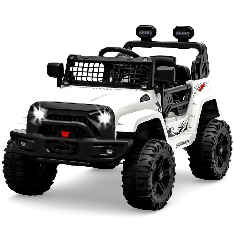 Load image into Gallery viewer, 12V Electric Ride-On Truck for Kids with Remote Control, 2 Speeds, and LED Lights

