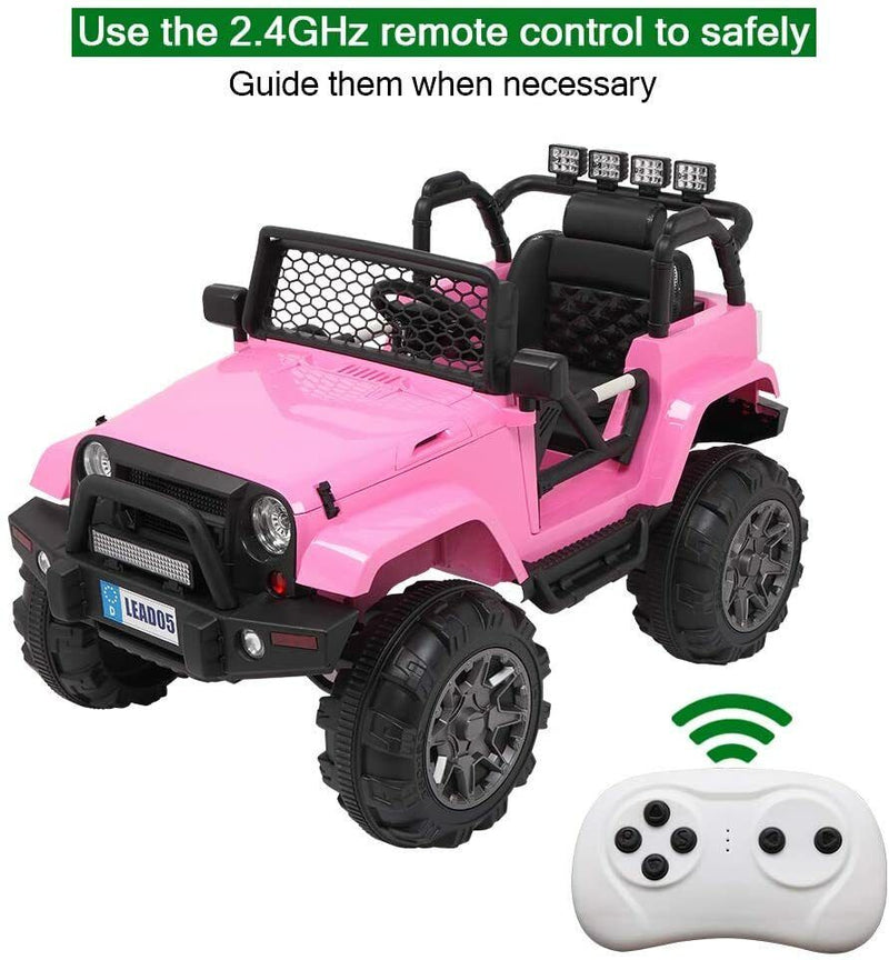 Load image into Gallery viewer, 12V Electric Ride-On Truck for Kids with Remote Control

