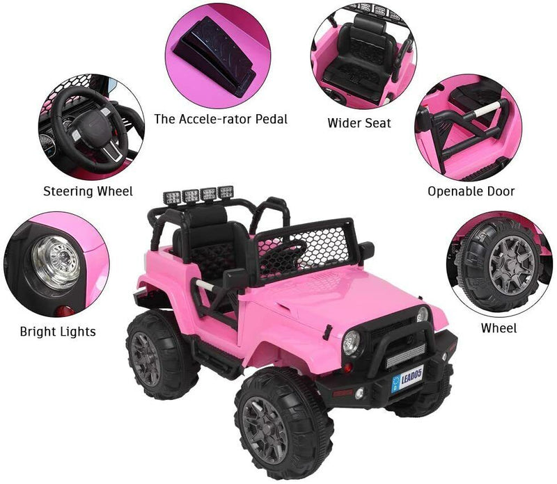 Load image into Gallery viewer, 12V Electric Ride-On Truck for Kids with Remote Control
