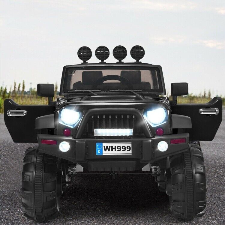 Load image into Gallery viewer, 12V Electric Ride-On Truck for Kids with Remote Control and Magnetic Double Doors
