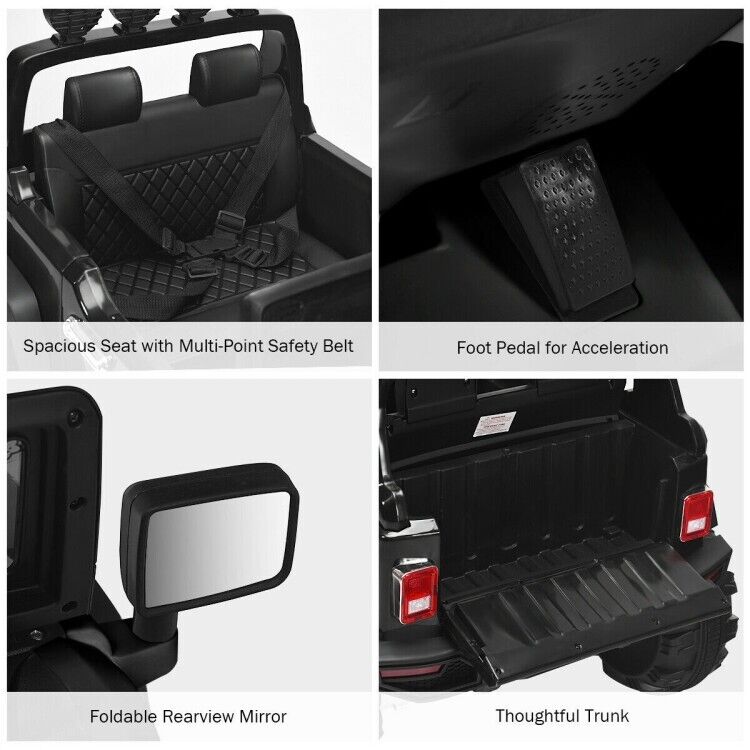 Load image into Gallery viewer, 12V Electric Ride-On Truck for Kids with Remote Control and Magnetic Double Doors
