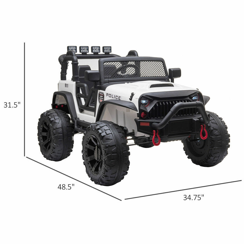 Load image into Gallery viewer, 12V Electric Ride On Truck for Kids with Remote Control and Spacious Seat
