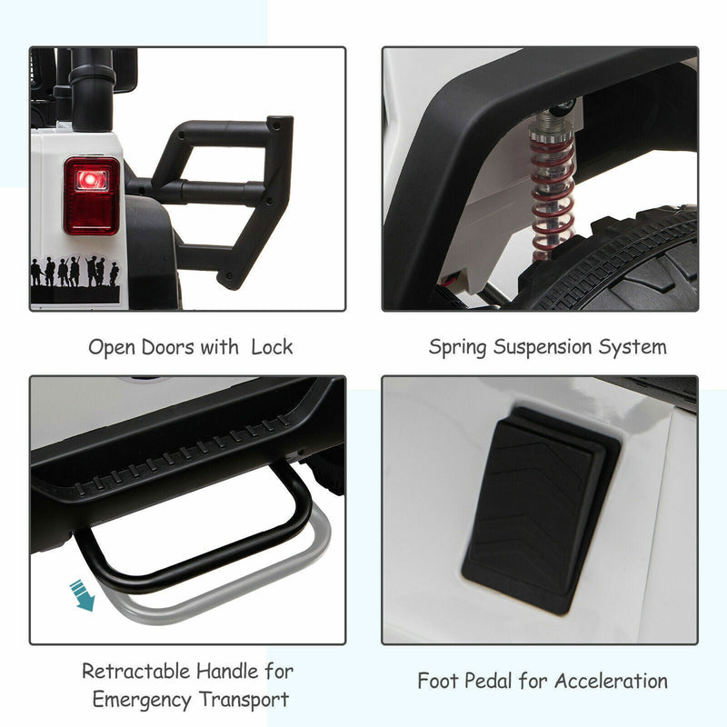 Load image into Gallery viewer, 12V Electric Ride On Truck for Kids with Remote Control and Spacious Seat

