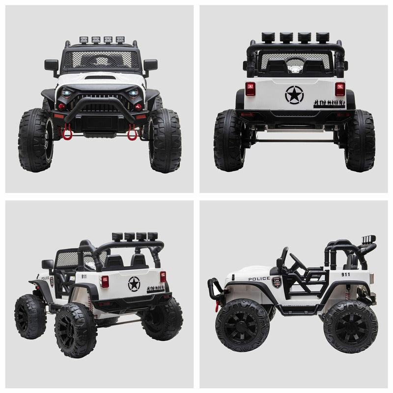 Load image into Gallery viewer, 12V Electric Ride On Truck for Kids with Remote Control and Spacious Seat
