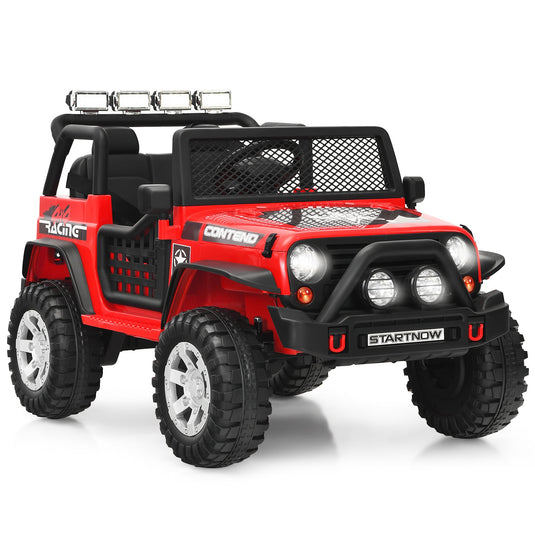 12V Electric Ride-On Truck for Kids with Remote Control - Battery Powered
