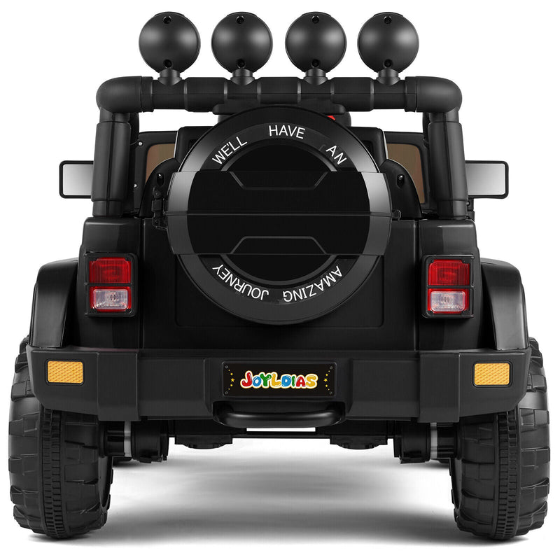 Load image into Gallery viewer, 12V Electric Ride-On Truck for Kids with Storage, LED Lights, MP3 Player, and Remote Control
