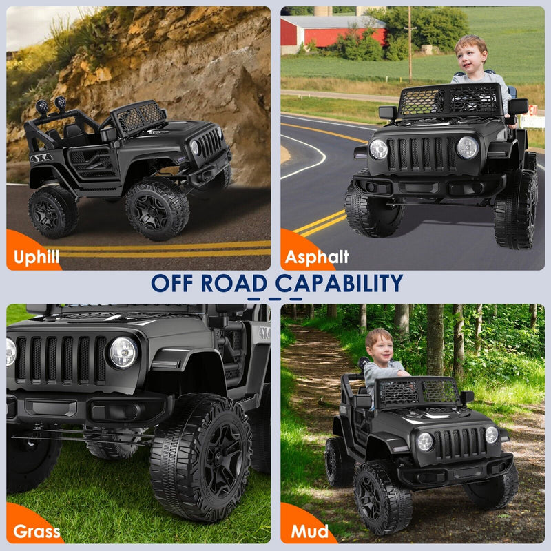 Load image into Gallery viewer, 12V Electric Ride-On Truck/Toy Car with Remote Control - 2.4G for Kids

