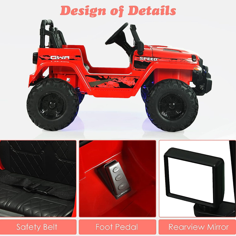 Load image into Gallery viewer, 12V Electric Ride-On Truck with Remote Control for Kids
