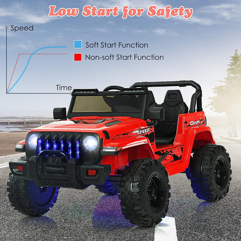 Load image into Gallery viewer, 12V Electric Ride-On Truck with Remote Control for Kids
