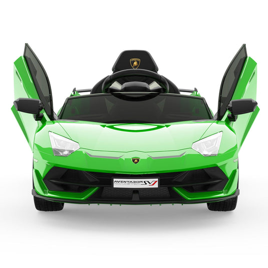 12V Electric Sports Car Toy for Kids with Remote Control and LED Lights - Perfect Christmas Gift