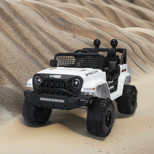 Electric Ride-On Truck for Kids with Remote Control, LED Lights, USB and MP3 Capabilities