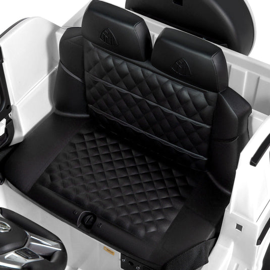 Mercedes-Benz 12V Kids Ride On Car with Music, LED Lights, Bluetooth, and Remote Control