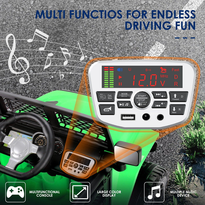 Load image into Gallery viewer, Electric Kids Ride On Car with 12V 7Ah Battery and 2 Seater Jeep Design
