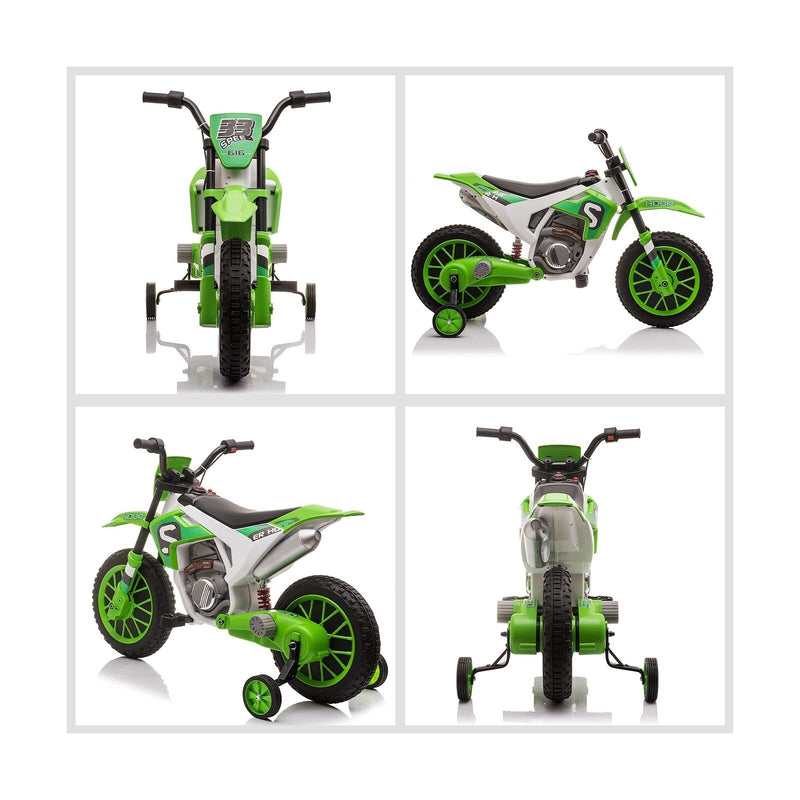 Load image into Gallery viewer, 12V Kids Electric Dirt Bike Ride-On Toy by Aosom - Battery-Powered Off-Road Fun!
