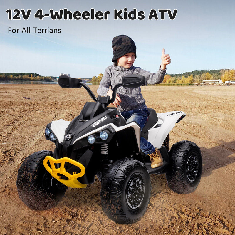 Load image into Gallery viewer, 12V Kids Electric Ride On Car with Remote Control, LED Lights, and Bluetooth Music
