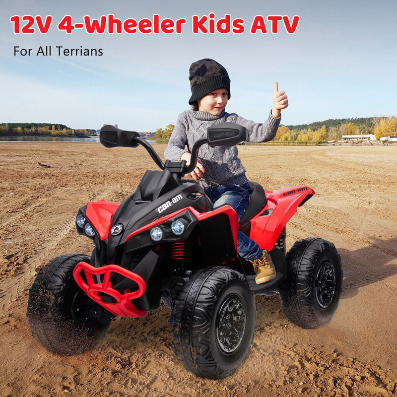 Load image into Gallery viewer, 12V Kids Electric Ride On Car with Remote Control, LED Lights, and Bluetooth Music
