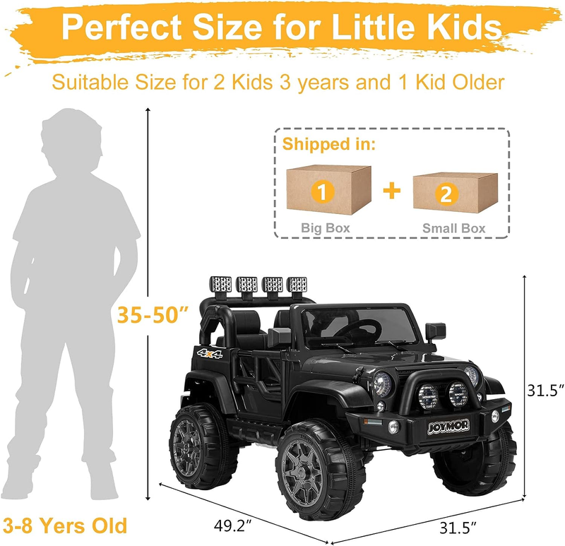 Load image into Gallery viewer, 12V Kids Electric Ride-On Truck with Remote Control and Lights
