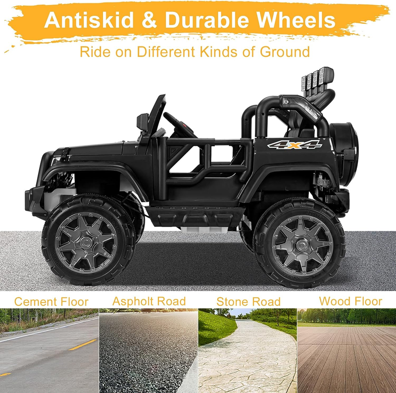 Load image into Gallery viewer, 12V Kids Electric Ride-On Truck with Remote Control and Lights
