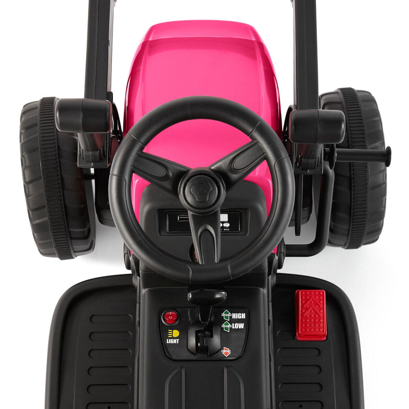 Load image into Gallery viewer, 12V Kids Ride On Excavator with Music and Remote Control - 3 Speed Options
