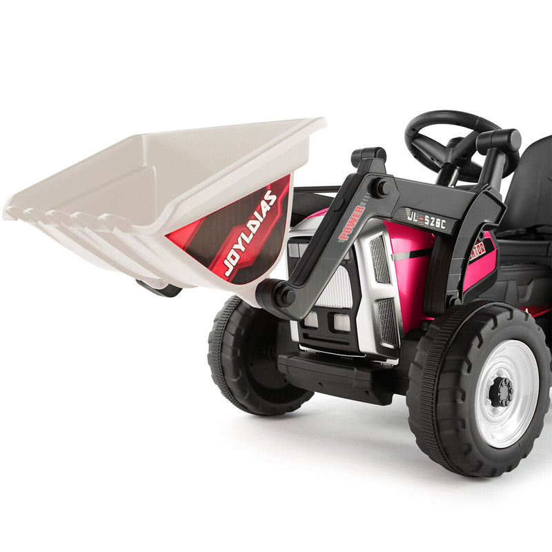 Load image into Gallery viewer, 12V Kids Ride On Excavator with Music and Remote Control - 3 Speed Options
