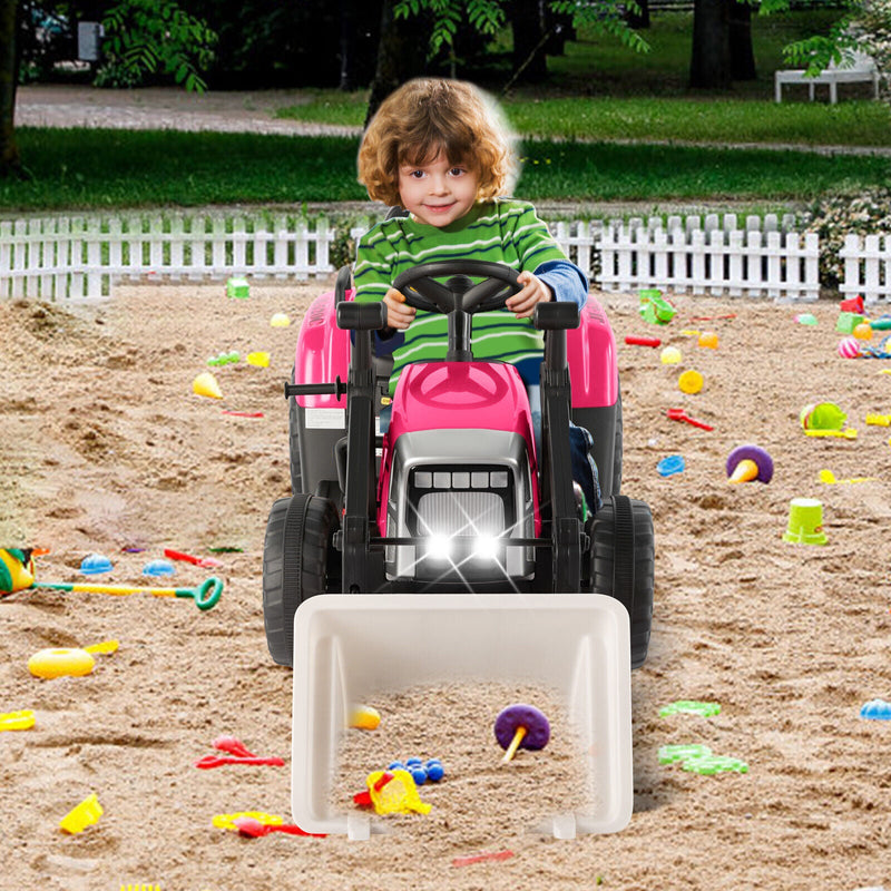 Load image into Gallery viewer, 12V Kids Ride On Excavator with Music and Remote Control - 3 Speed Options
