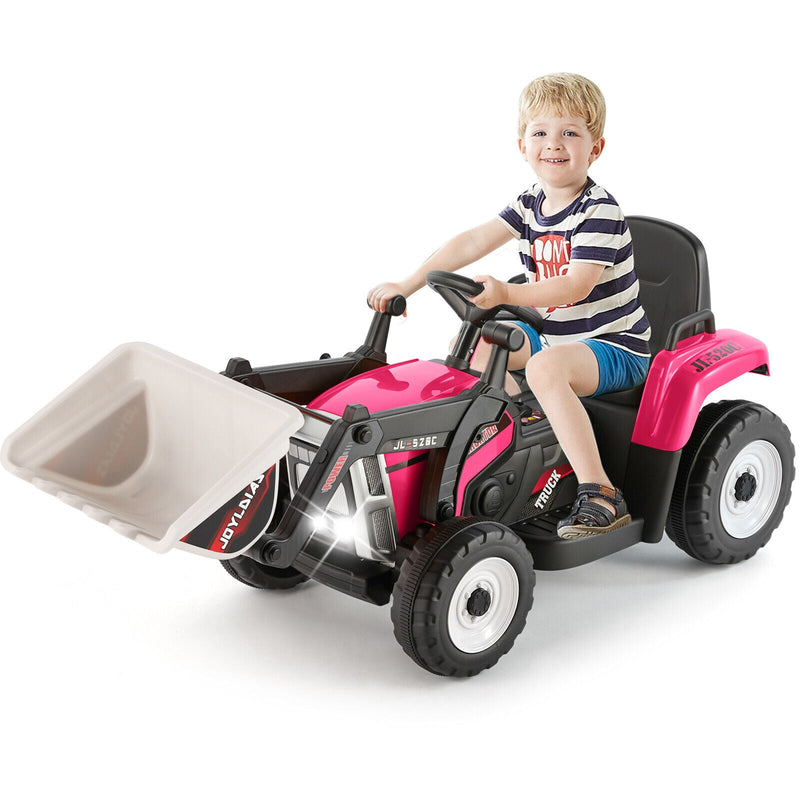 Load image into Gallery viewer, 12V Kids Ride On Excavator with Music and Remote Control - 3 Speed Options
