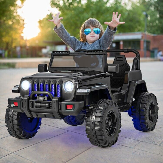 12V Kids Ride-on Jeep Car with Remote Control - Perfect Gift for Toddlers